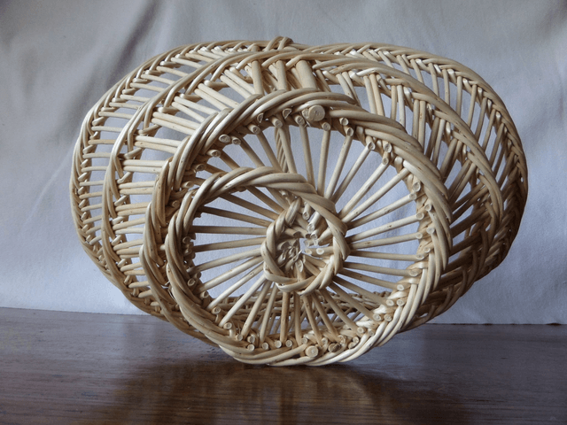 Panier périgourdin blanc