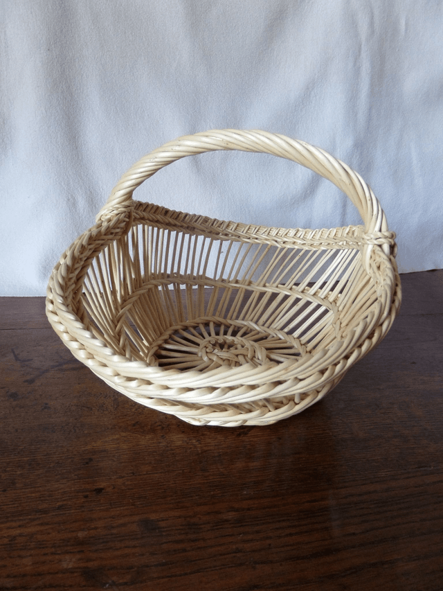 Panier périgourdin blanc