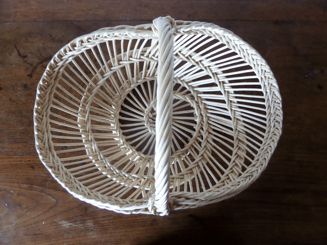 Panier périgourdin blanc