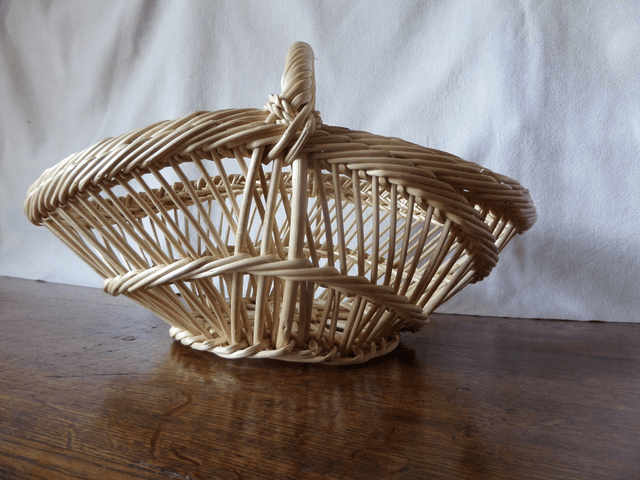 Panier périgourdin blanc