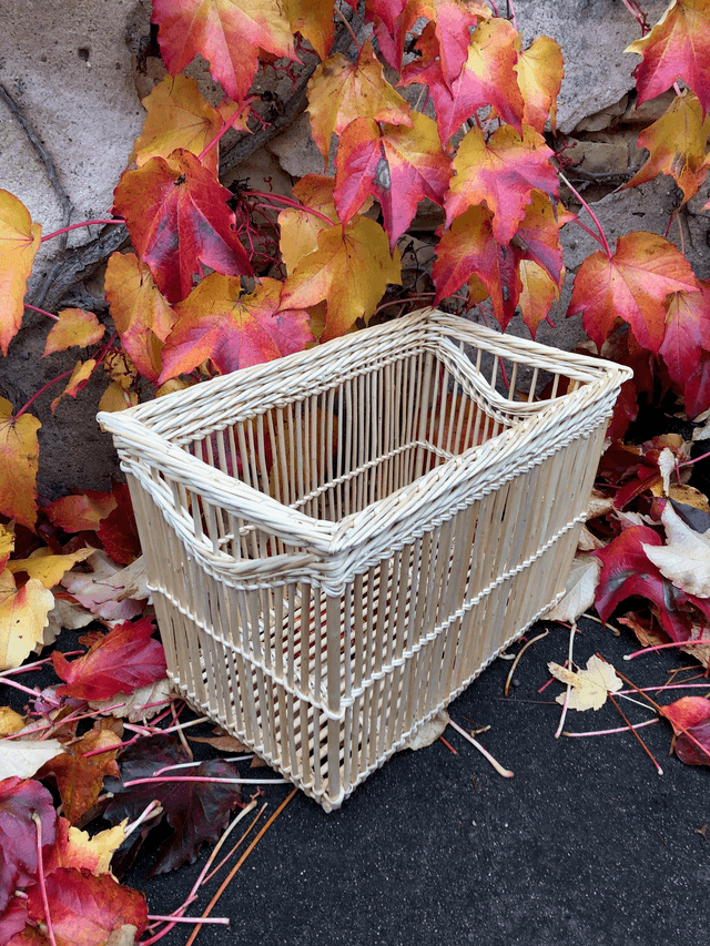 Panière à linge rectangulaire