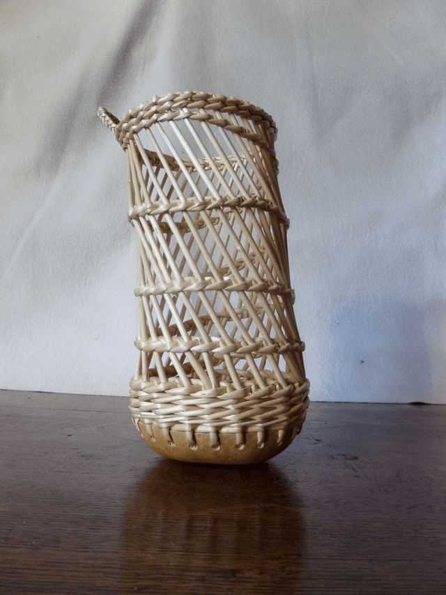 Contenant osier/gourde