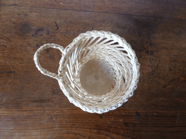 Contenant osier/gourde